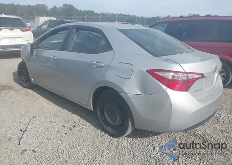 2016 Toyota Corolla L from USA, damaged, VIN 5YFBURHE8GP534574